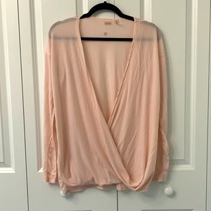Zella ballet wrap top